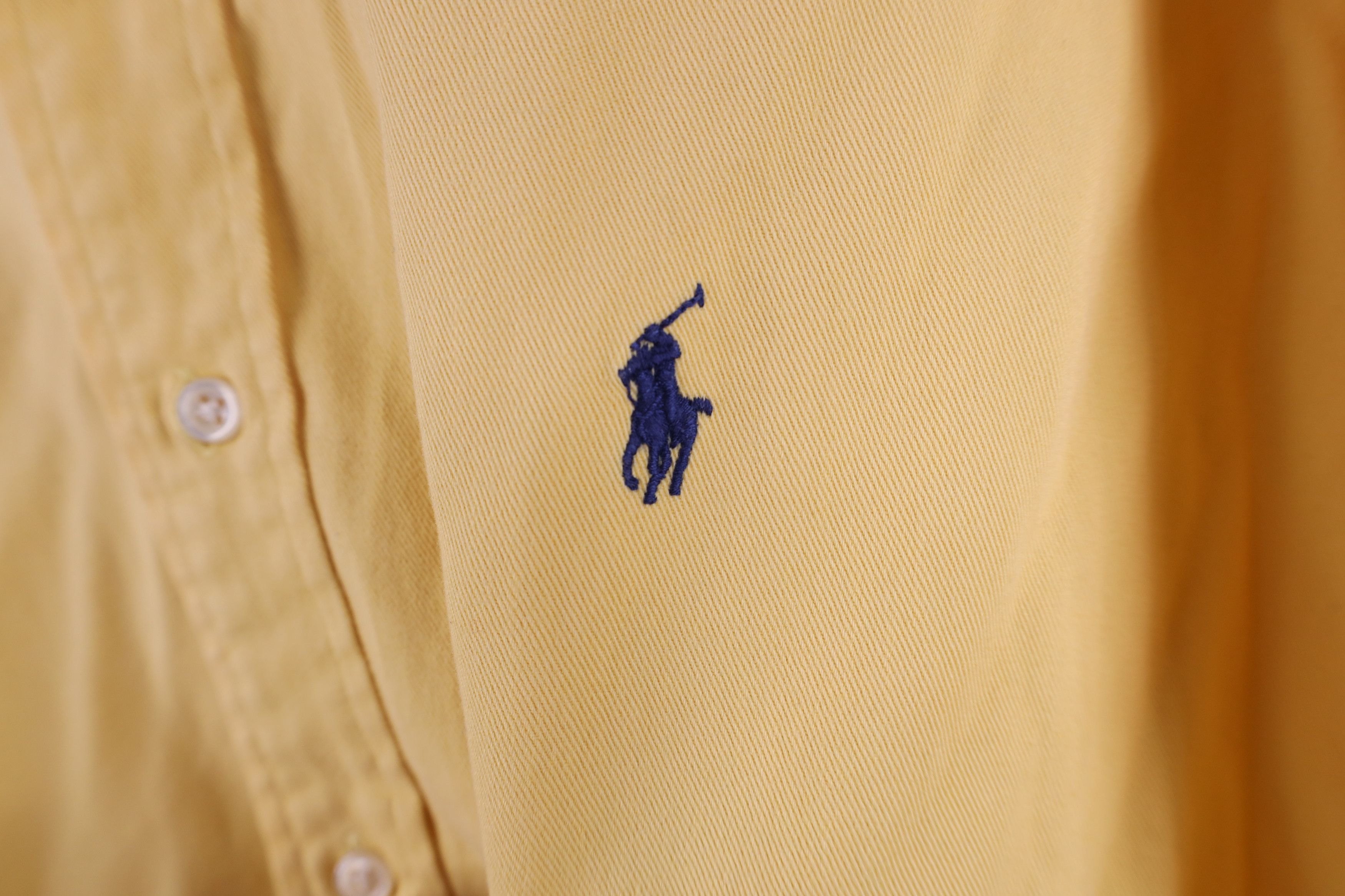 Polo Ralph Lauren Vintage 90s Ralph Lauren Cotton Collared Button Down Shirt Size US XXL / EU 58 / 5 - 4 Thumbnail