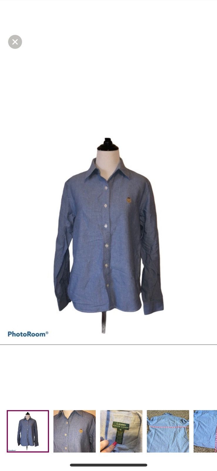Lauren Ralph Lauren Lauren Ralph Lauren medium button down blouse Size M / US 6-8 / IT 42-44 - 1 Thumbnail