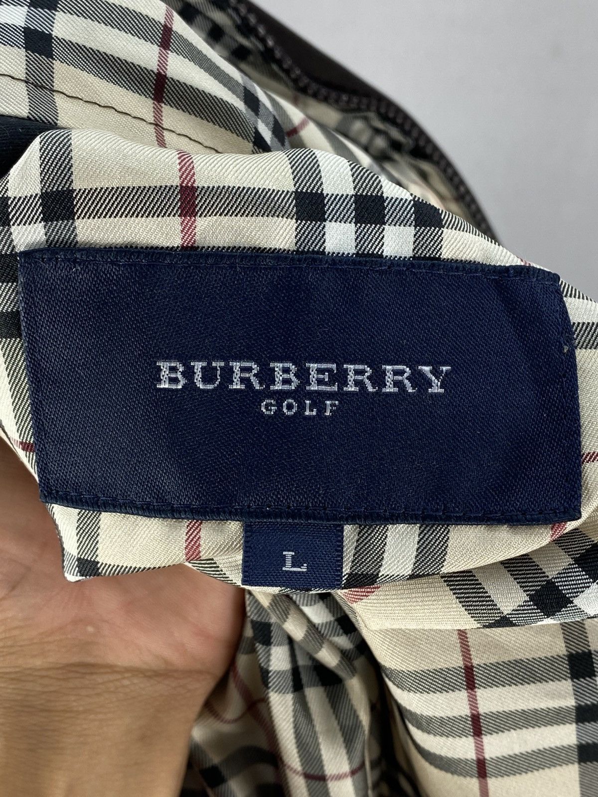 Burberry Burberry Golf Nova Check Reversible Jacket Size US M / EU 48-50 / 2 - 13 Thumbnail