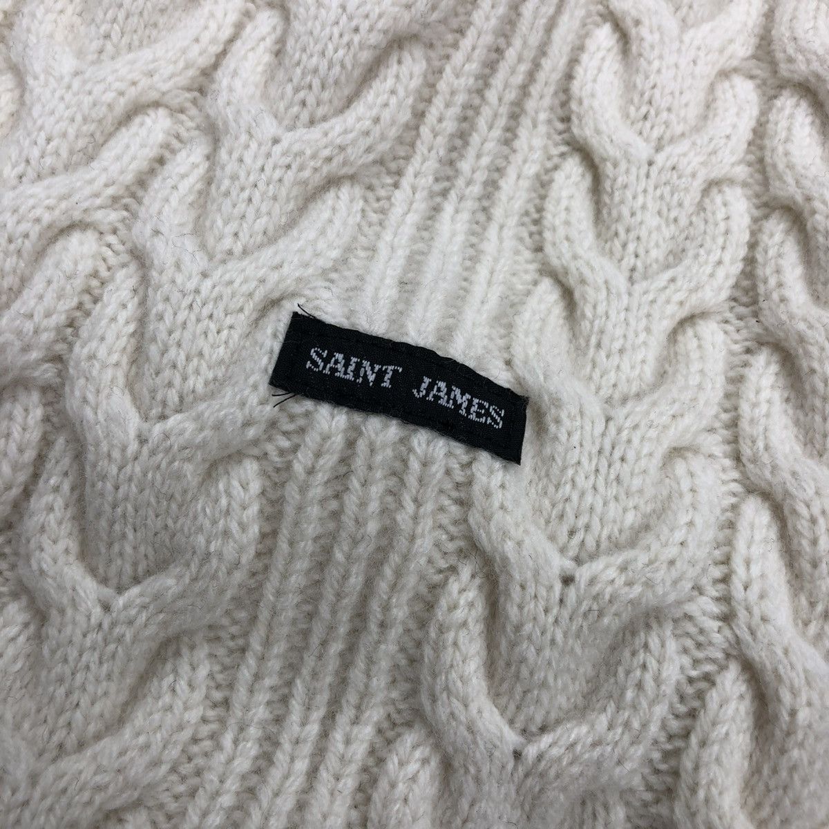 Designer × Saint James Vintage Saint James l"Atelier France Striped Wool Sweater Size US M / EU 48-50 / 2 - 12 Thumbnail
