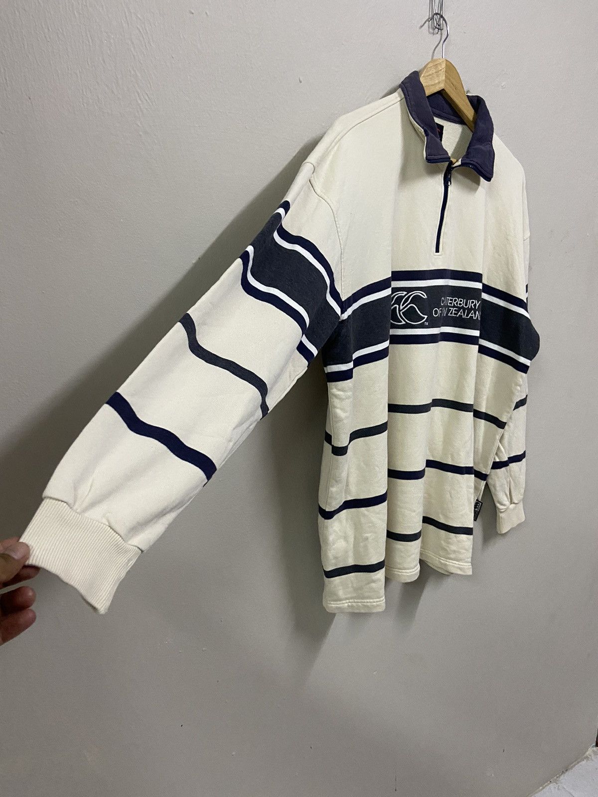 Canterbury of New Zealand × Japanese Brand × Vintage Rare‼️ Vtg Canterbury Of New Zealand Half Zipper Size US XL / EU 56 / 4 - 6 Thumbnail