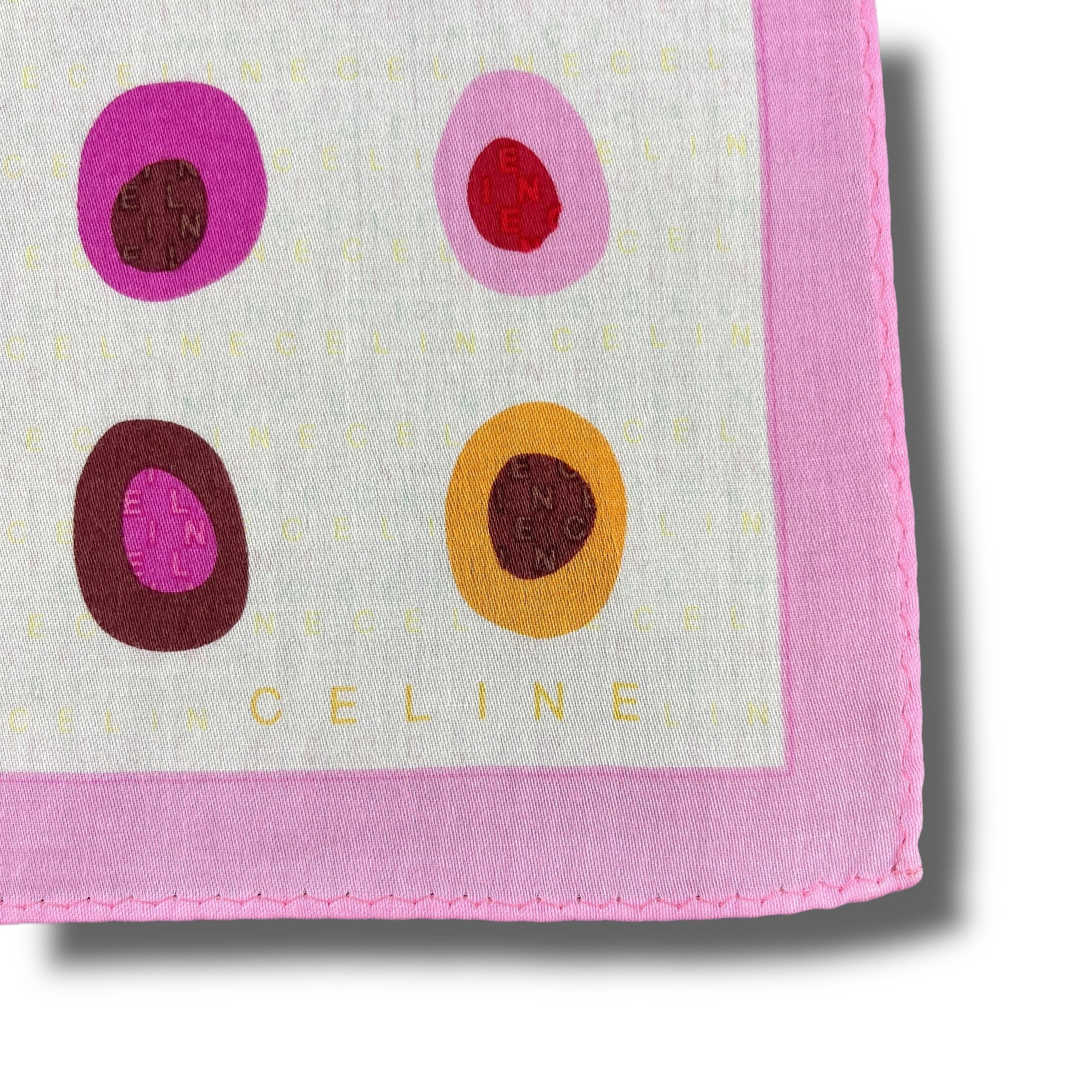 Vintage Celine Handkerchief / Bandana / Neckerchief B385 Size ONE SIZE - 3 Thumbnail