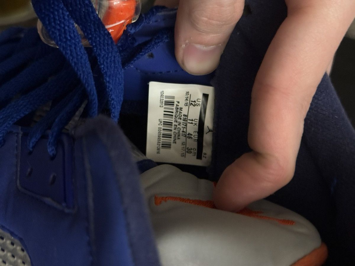 Jordan Brand × Nike Size 12 - Jordan 5 Retro Low Knicks 2016 819171-417 Size US 12 / EU 45 - 11 Thumbnail