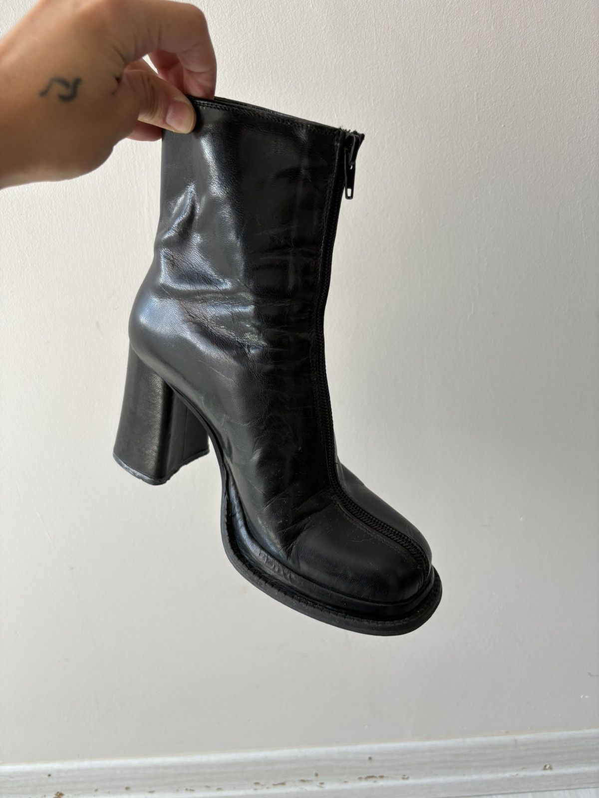 Vintage İtalian leather boots Size US 6 / IT 36 - 11 Thumbnail