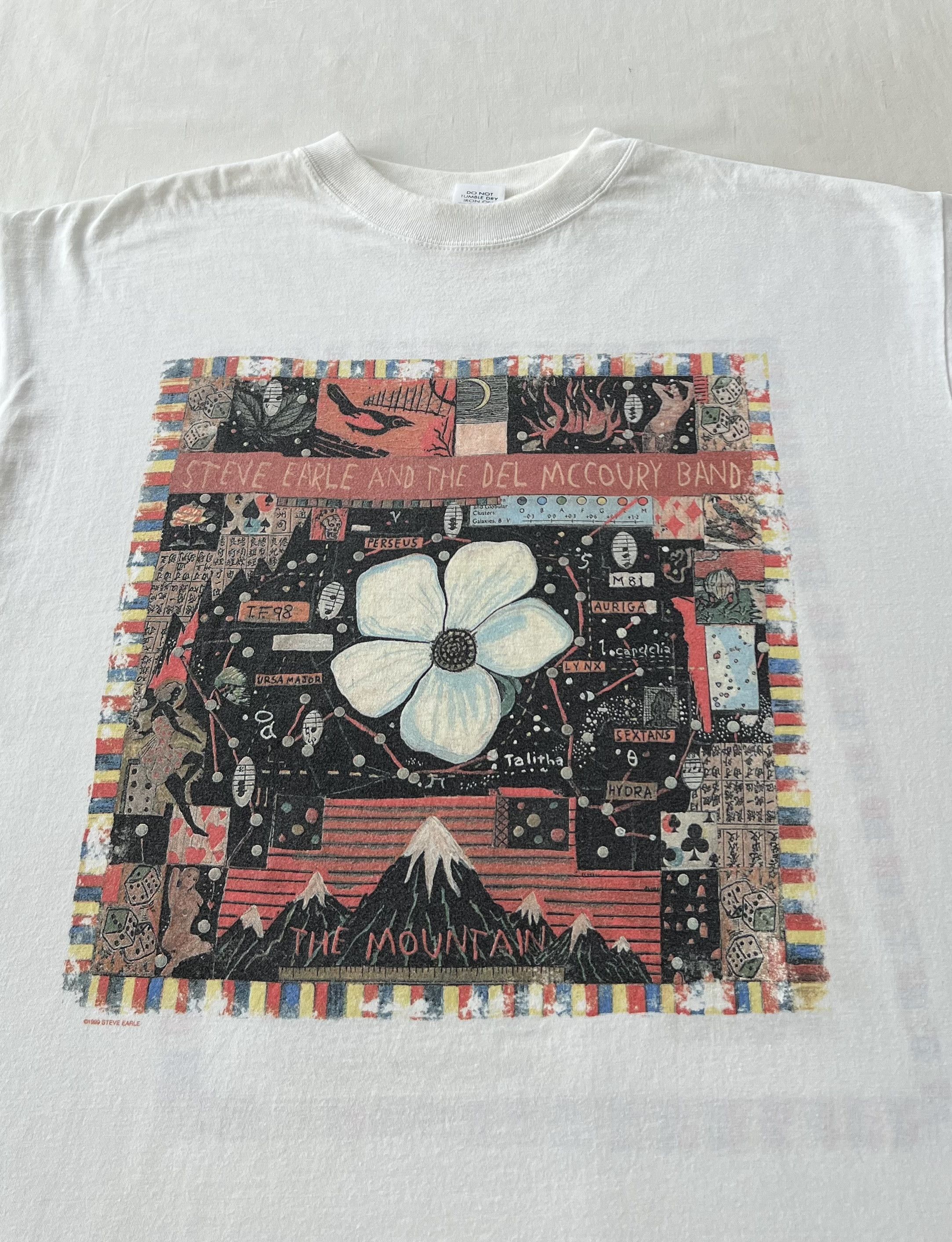 Band Tees Vintage 1999 Steve Earle and the Del Mccoury Band T-shirt Size US XL / EU 56 / 4 - 3 Thumbnail