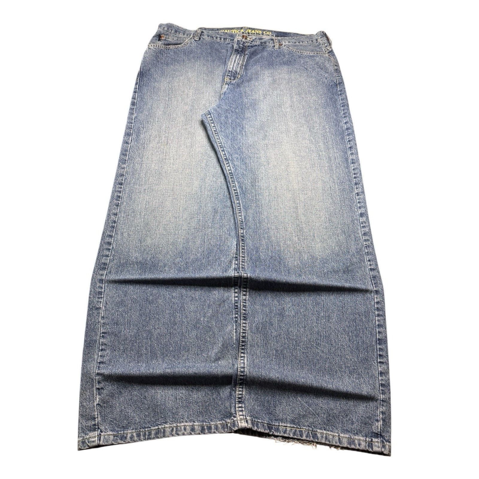 Nautica Baggy Nautica Fit y2k Jeans 40x32 Wide Leg Skater Type Size US 40 / EU 56 - 2 Thumbnail