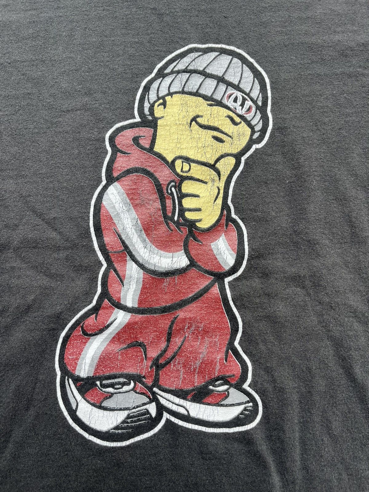 Band Tees × Vintage Vintage DJ Street Style Y2K Character 90’s Tshirt Size US XL / EU 56 / 4 - 7 Thumbnail