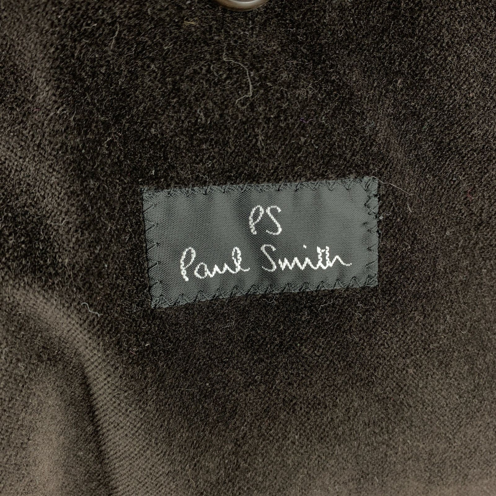 Paul Smith Size 38 Brown Cotton Velvet Notch Lapel Sport Coat Size 38R - 7 Thumbnail