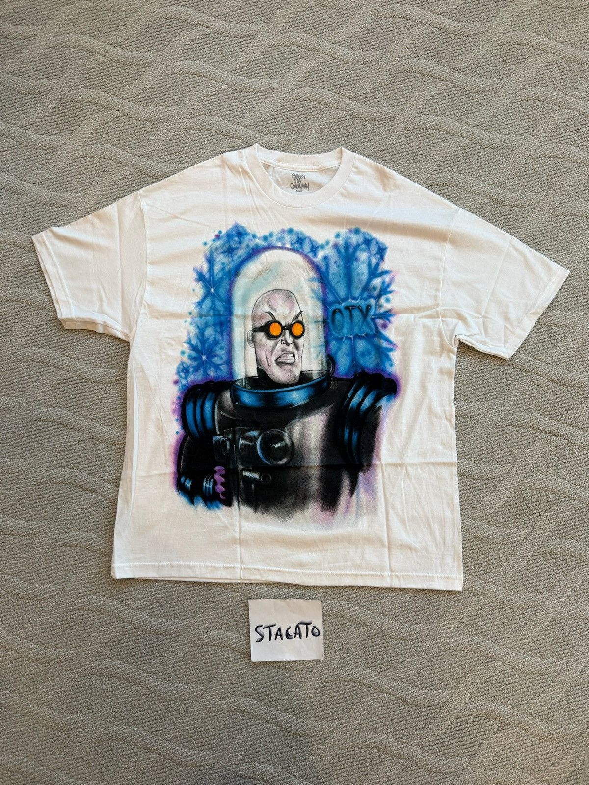 Band Tees × Rap Tees Geezy Da Snowman Tee White XL Size US XL / EU 56 / 4 - 1 Thumbnail