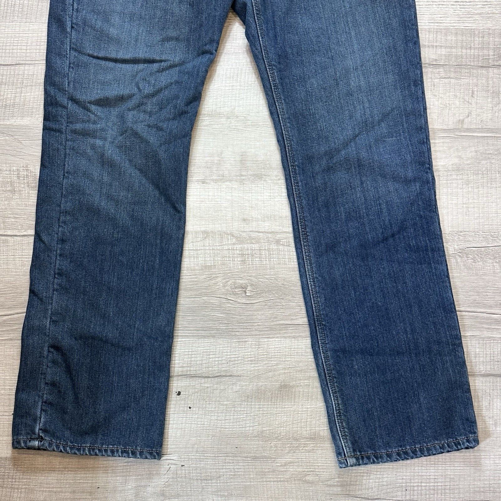 Carhartt Carhartt Relaxed Fit Holter Fleece Lined Jeans 38x34 Dark Size US 38 / EU 54 - 3 Thumbnail