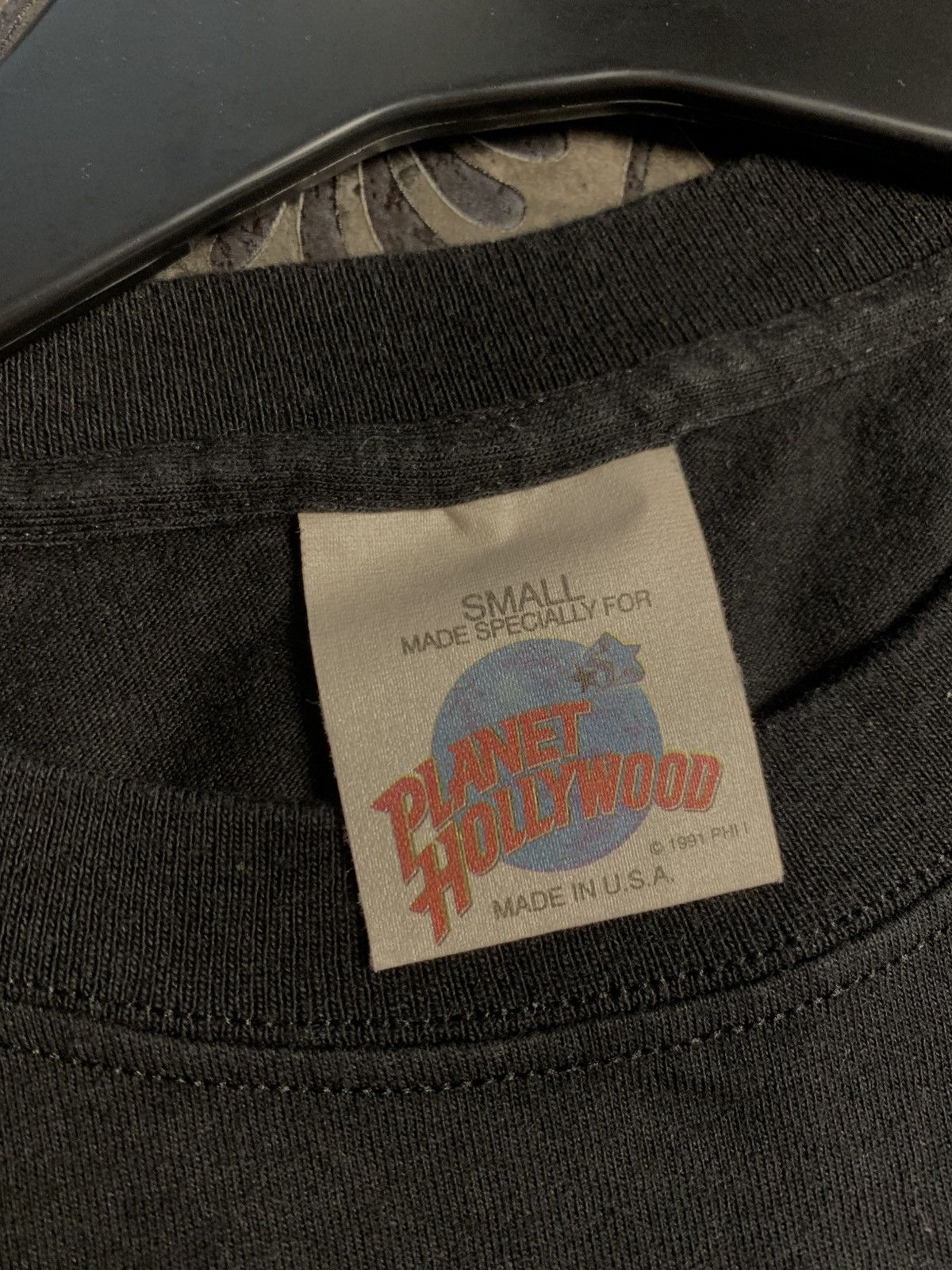 Planet Hollywood × Vintage Vintage Planet Hollywood t shirt 1991 Size US S / EU 44-46 / 1 - 5 Thumbnail