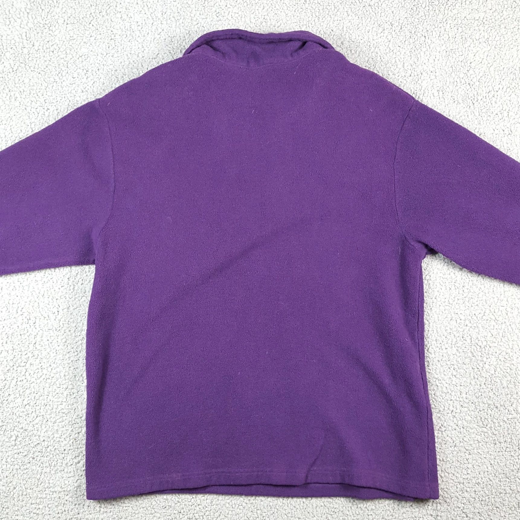 Vintage VINTAGE Looney Tunes Tweety Purple 1/4 Zip Fleece Women's XL Jacket Size XL / US 12-14 / IT 48-50 - 4 Thumbnail