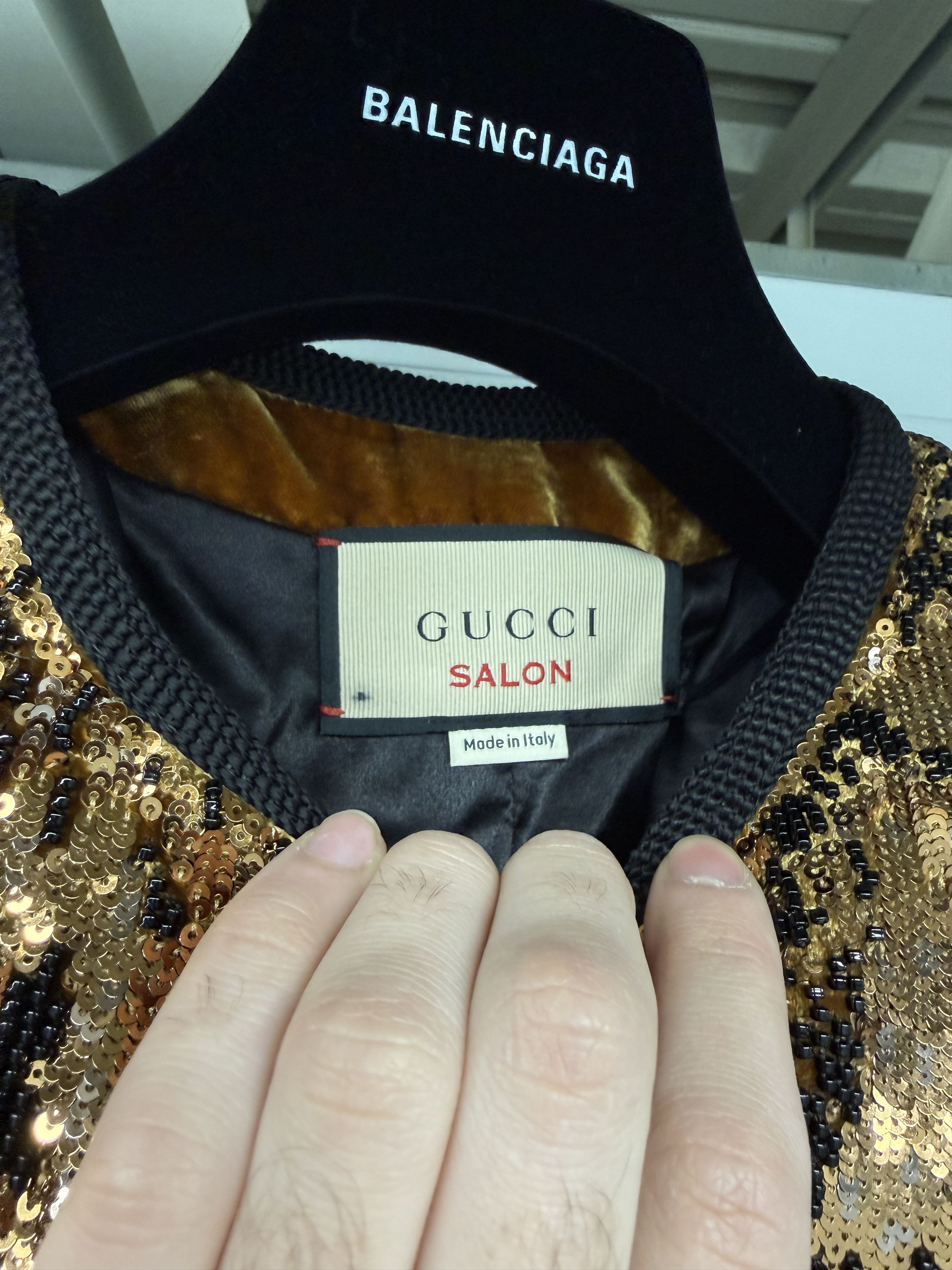 Gucci Demi Couture Sequin Jacket Size M / US 6-8 / IT 42-44 - 6 Thumbnail