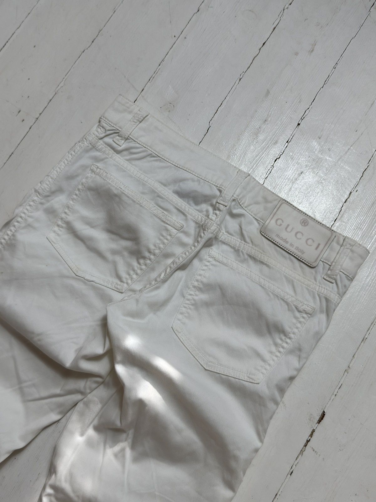 Gucci VINTAGE GUCCI 2000s LEGGINGS PANTS Size 26" / US 2 / IT 38 - 12 Thumbnail