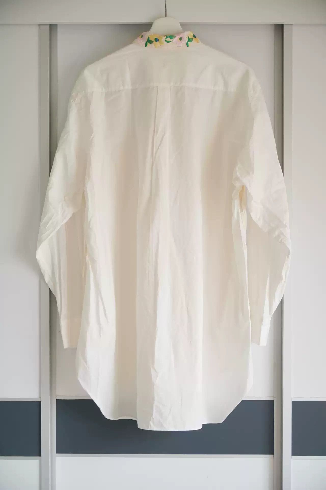 Yohji Yamamoto Yohji Yamamoto 88ss Flora Embroidery Shirt-2505 Size US M / EU 48-50 / 2 - 2 Thumbnail