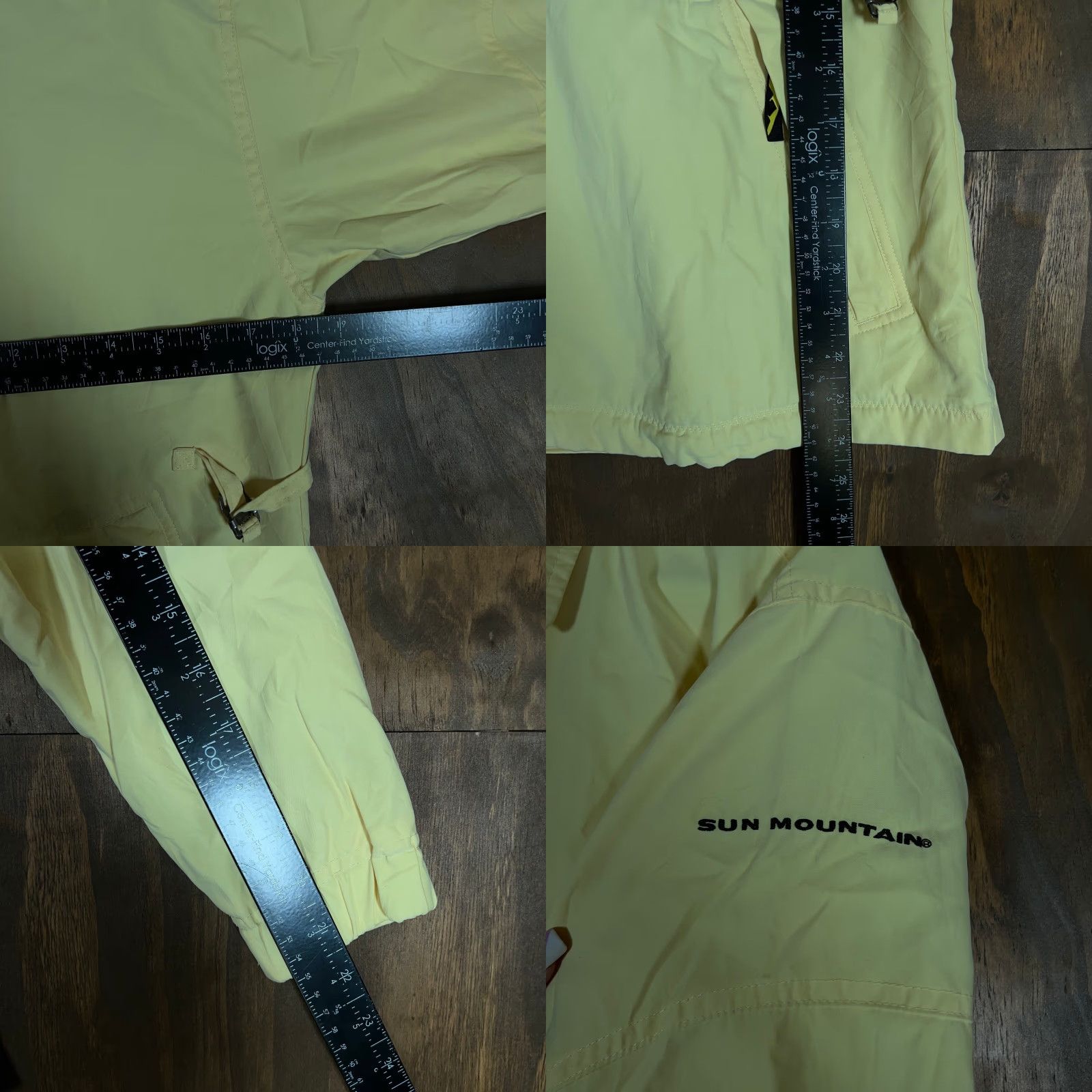 Vintage VINTAGE Sun Mountain Jacket Womens Yellow Pullover 1/4 Zip Nylon Blend Small Size S / US 4 / IT 40 - 8 Thumbnail
