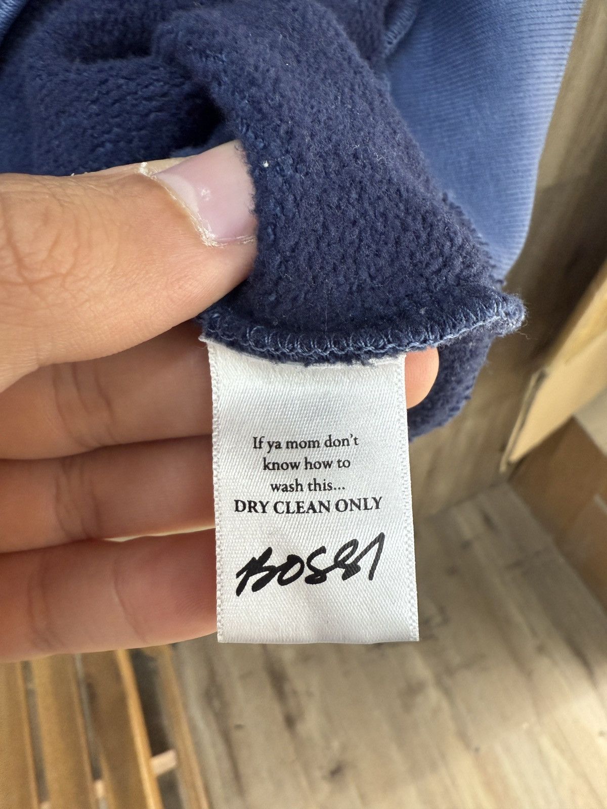 Bossi Sportswear Bossi Blue Pull Over Hoodie Size US M / EU 48-50 / 2 - 6 Thumbnail