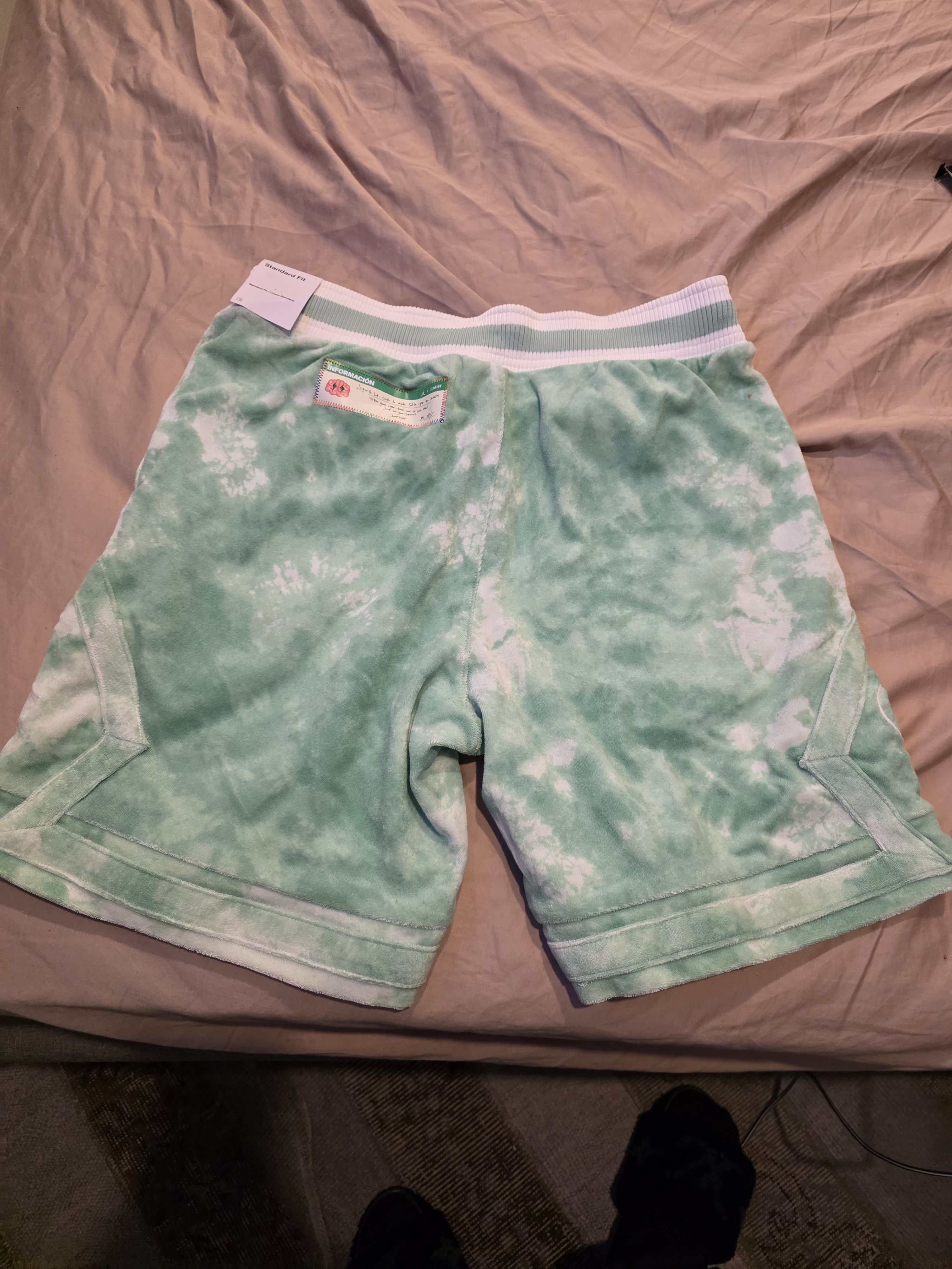 Nike Nike Air Jordan x J Balvin Tie-Dye Shorts Sz S Jade Enamel Size US 32 / EU 48 - 6 Thumbnail