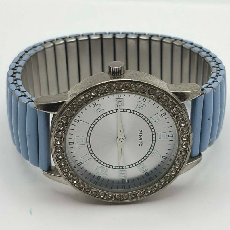 Other Blue & Silver Crystal Watch Size ONE SIZE - 3 Thumbnail