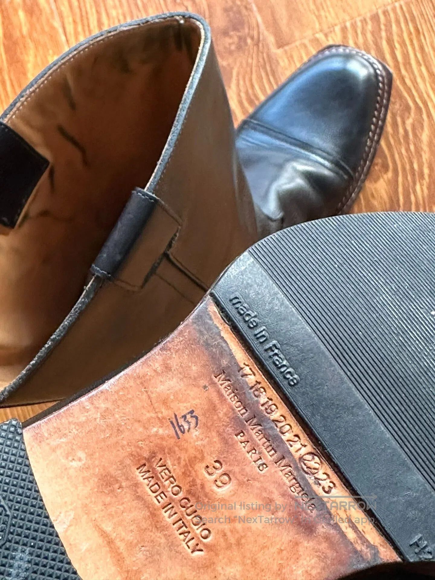 Maison Margiela Maison Martin Margiela Black Cowboy Boots. Size US 5 / IT 35 - 6 Thumbnail