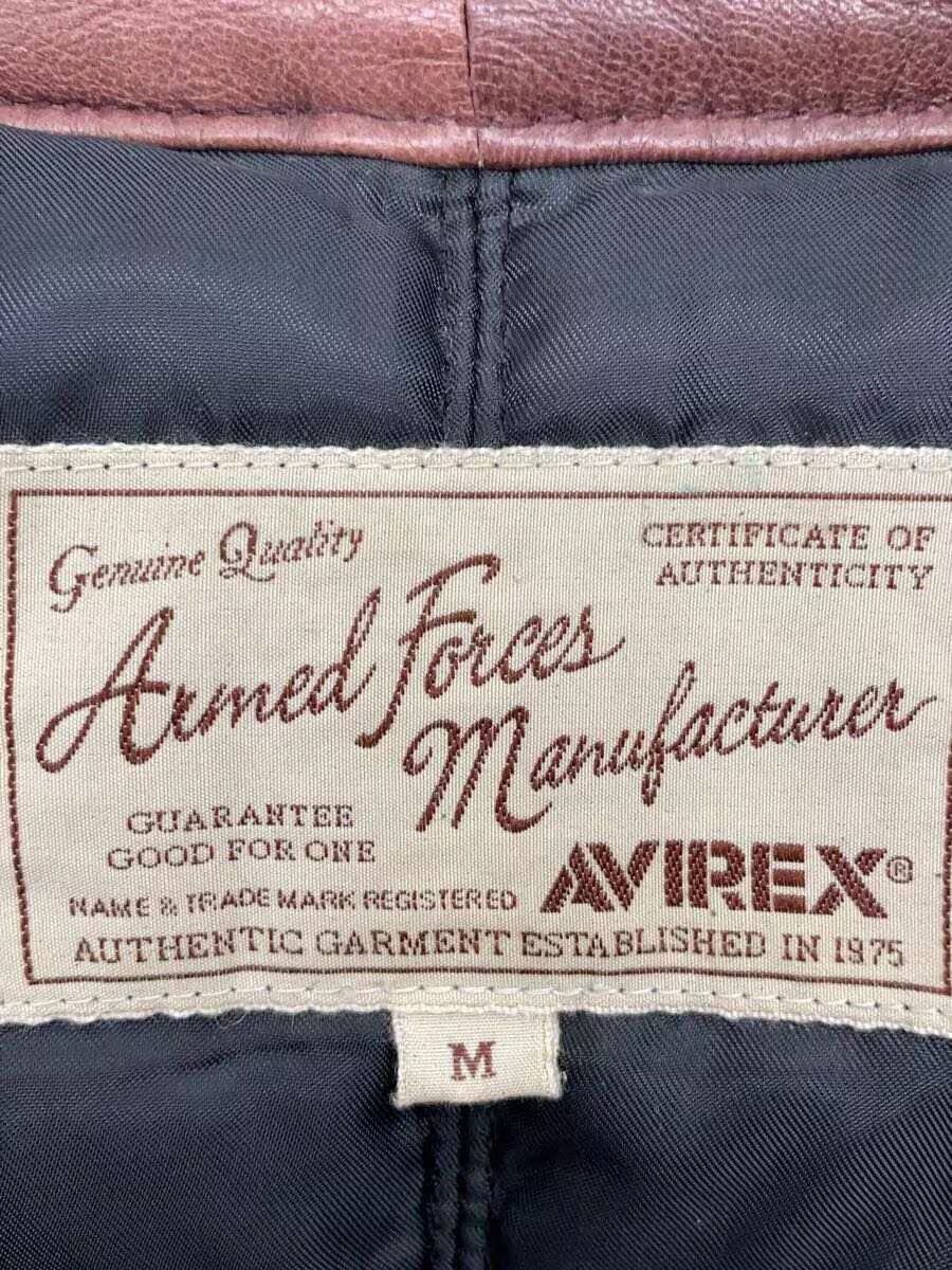 Avirex Avirex Plain Sheep Leather Jacket Blouson Brown Size US M / EU 48-50 / 2 - 3 Thumbnail