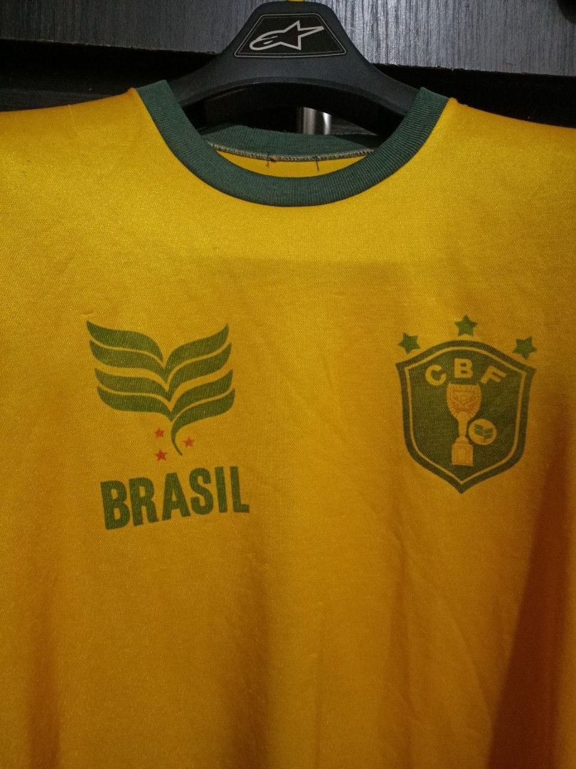 Vintage Vintage brasil 1981/1982 national team fan jersey Size US S / EU 44-46 / 1 - 2 Thumbnail
