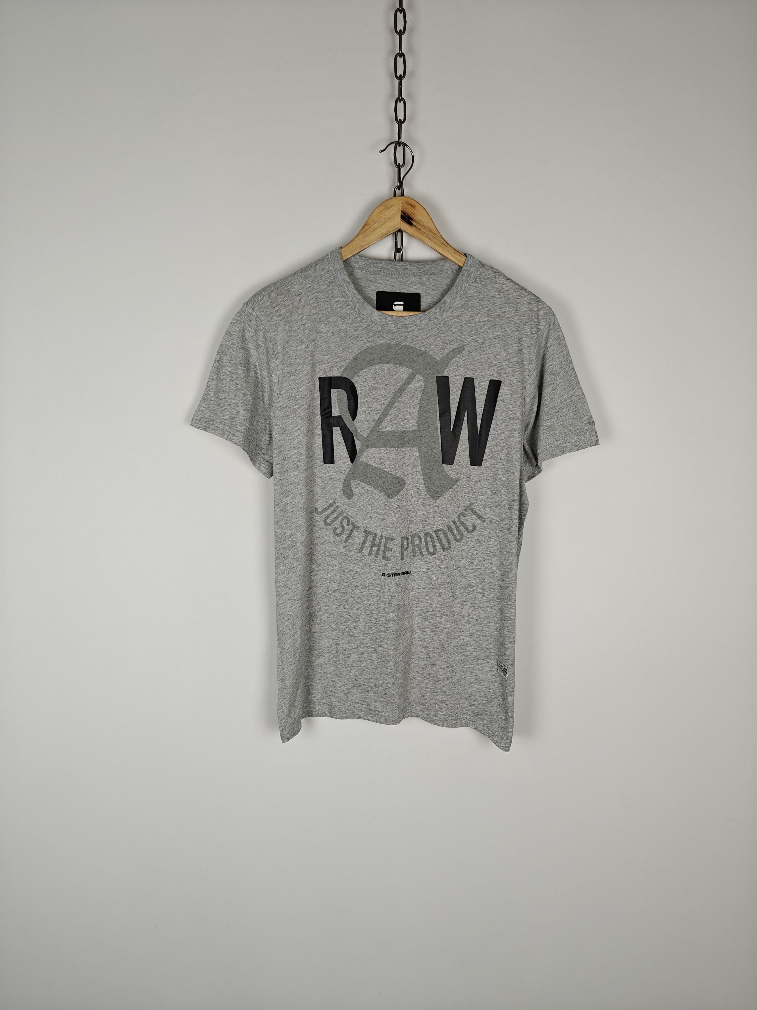 G-Star G-Star Raw T-Shirt Micolas R T Tee Crewneck Gray size M Size US M / EU 48-50 / 2 - 1 Thumbnail