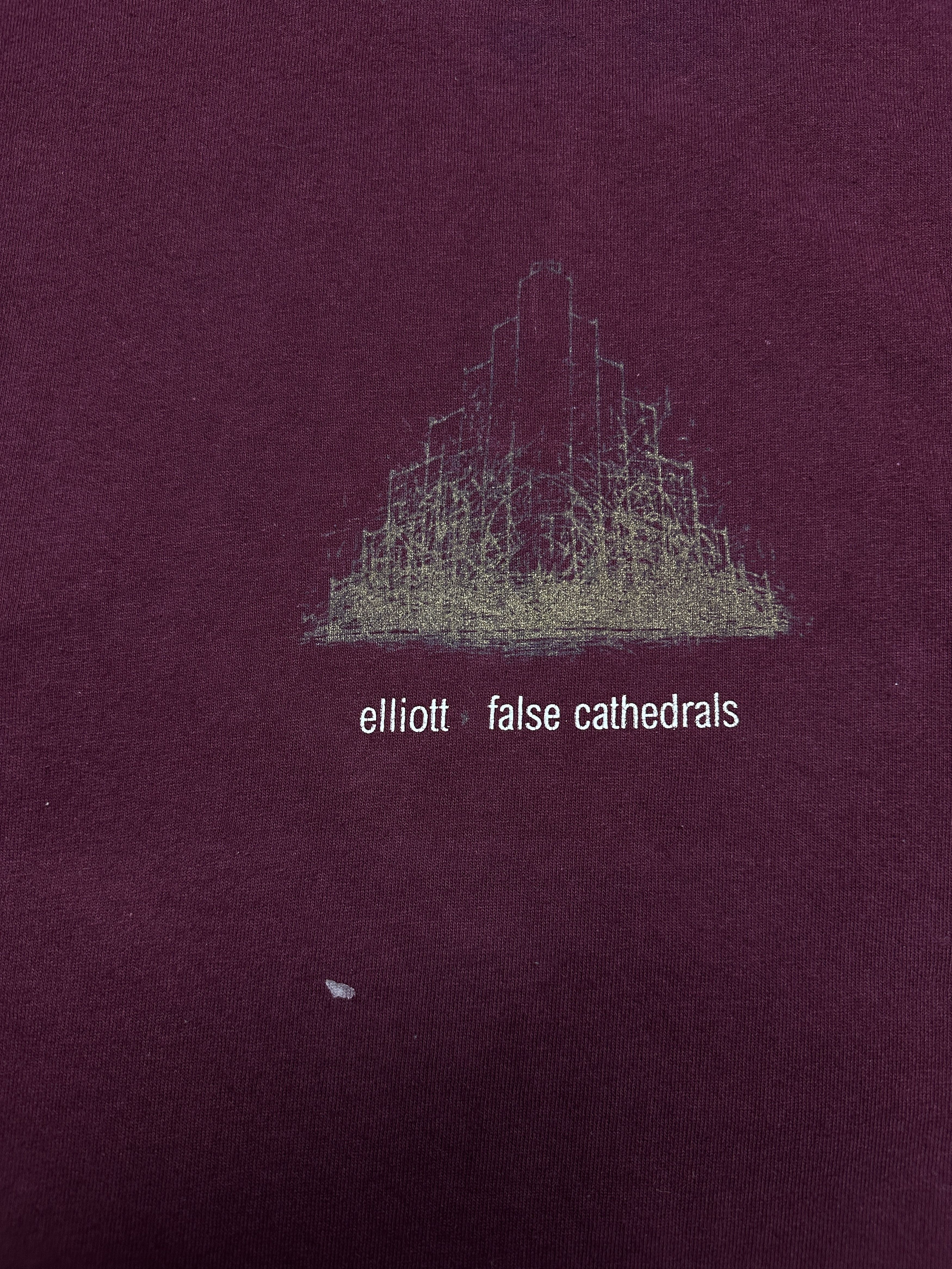 Band Tees Elliott False Cathedrals Vintage Emo Band T-Shirt Size US S / EU 44-46 / 1 - 3 Thumbnail