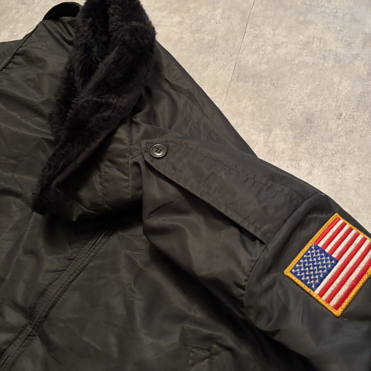 Vintage Vintage Timber King Fur Bomber Jacket 💋 Size US XL / EU 56 / 4 - 3 Thumbnail