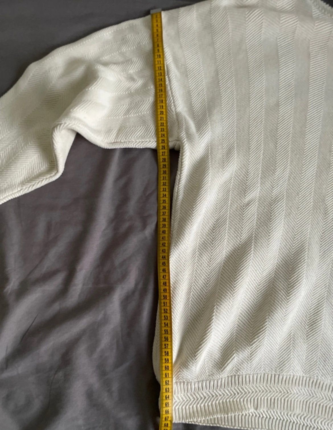Chaps Ralph Lauren Chaps Ralph Lauren Knitwear Cream Size US XL / EU 56 / 4 - 11 Thumbnail