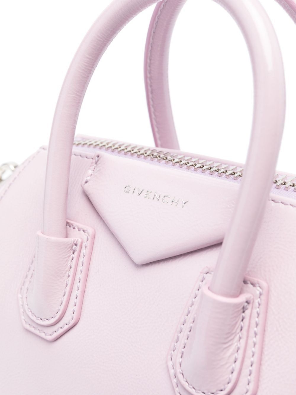 Givenchy o1srvl11e0825 Size: OS / Mini Antigona Tote Bag in Lilac Size ONE SIZE - 4 Thumbnail
