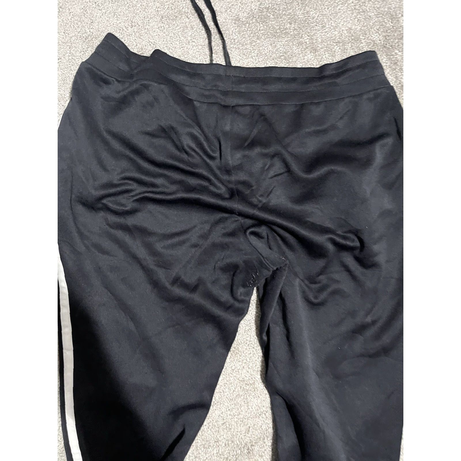Vintage RBX Women's Pants Jogger Black Poly/Spandex Pockets Athletic Size L Shirt Women Daily Activewear Size 36" / US 14 / IT 50 - 4 Thumbnail