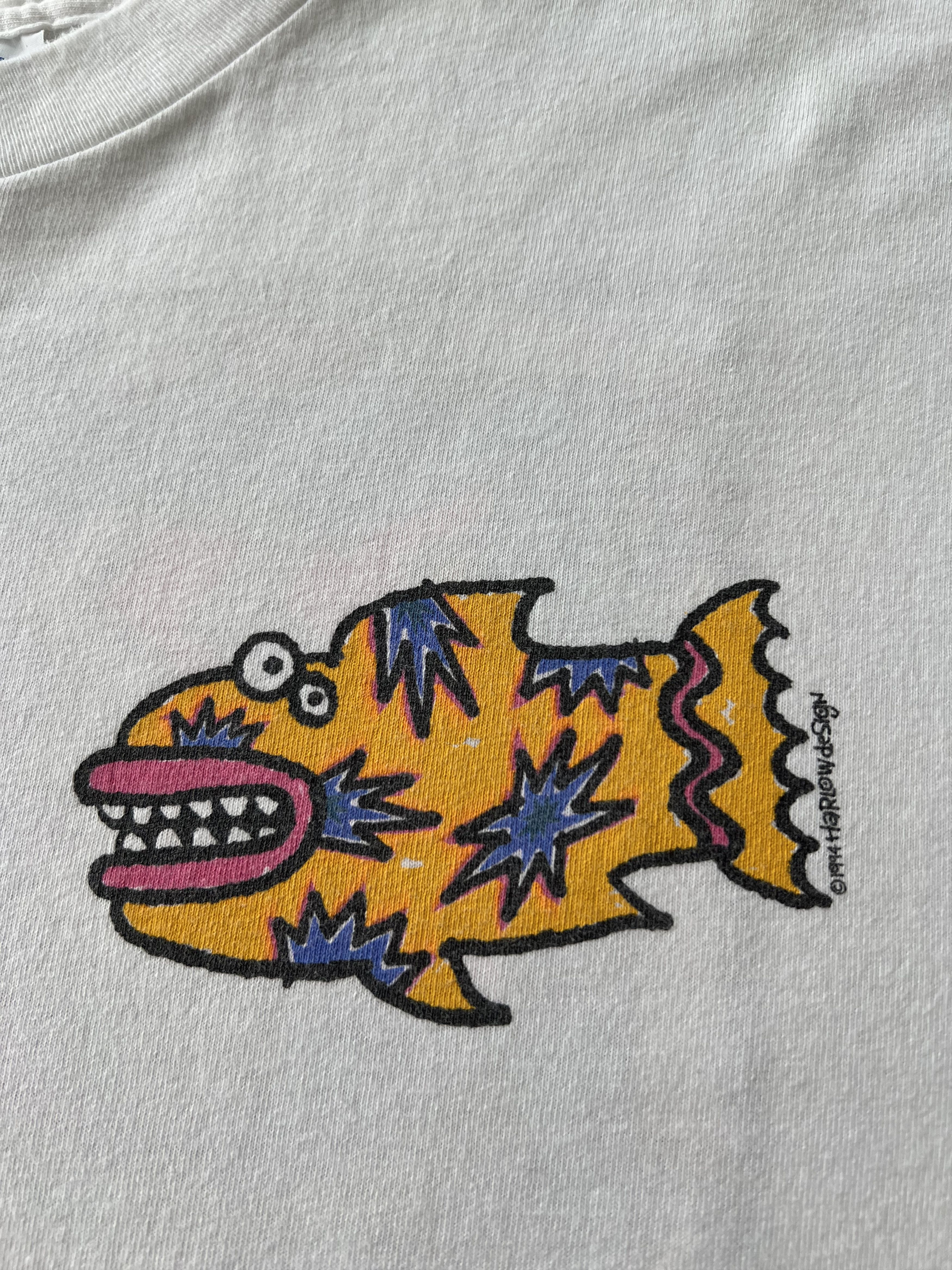 Vintage Vintage 1994 Maui Hawaii Harlow Design Surf Surfing Art Tee Size US XL / EU 56 / 4 - 4 Thumbnail