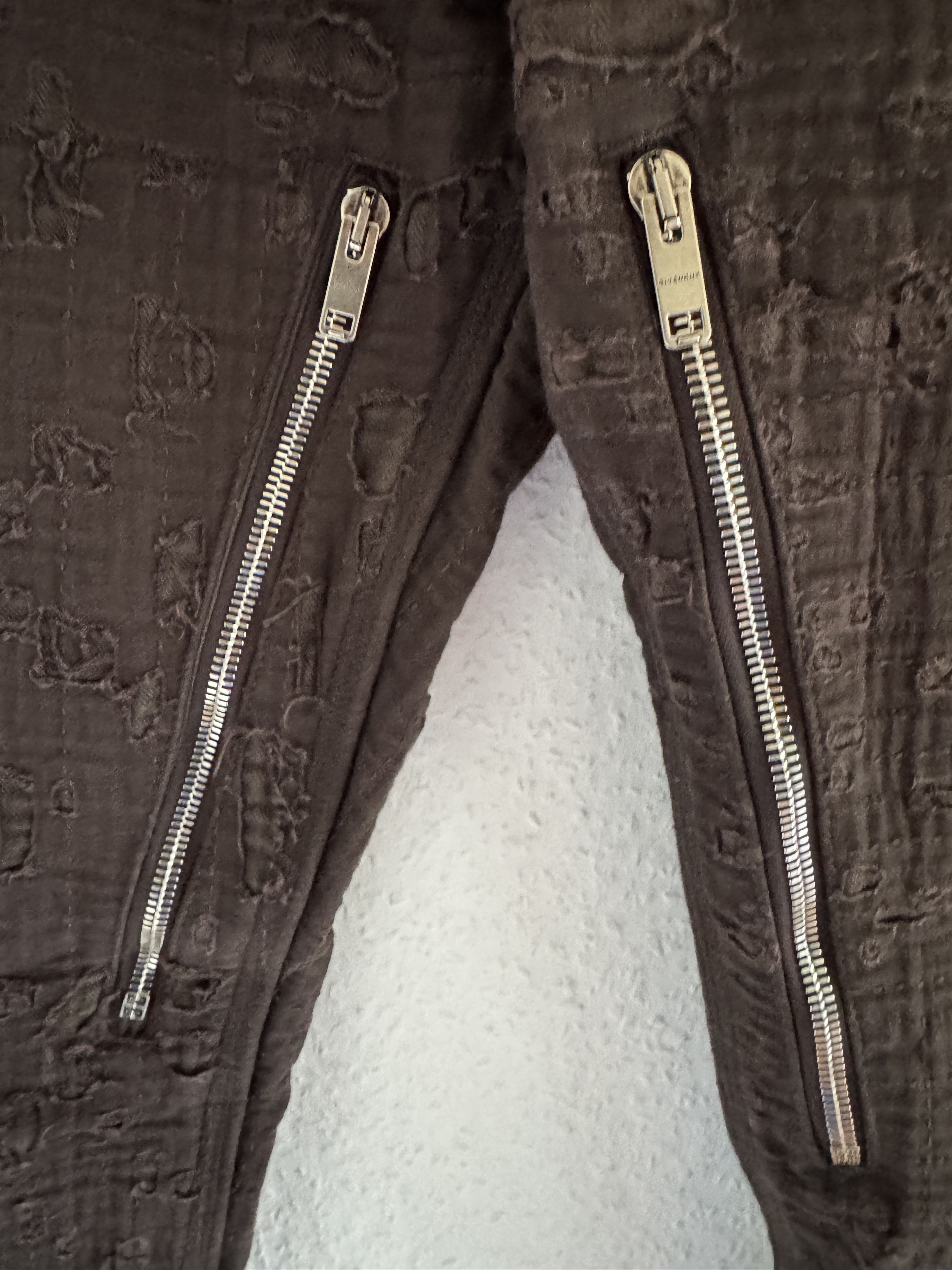 Givenchy Dark Brown 4G Boro Jeans Size US 33 - 7 Thumbnail
