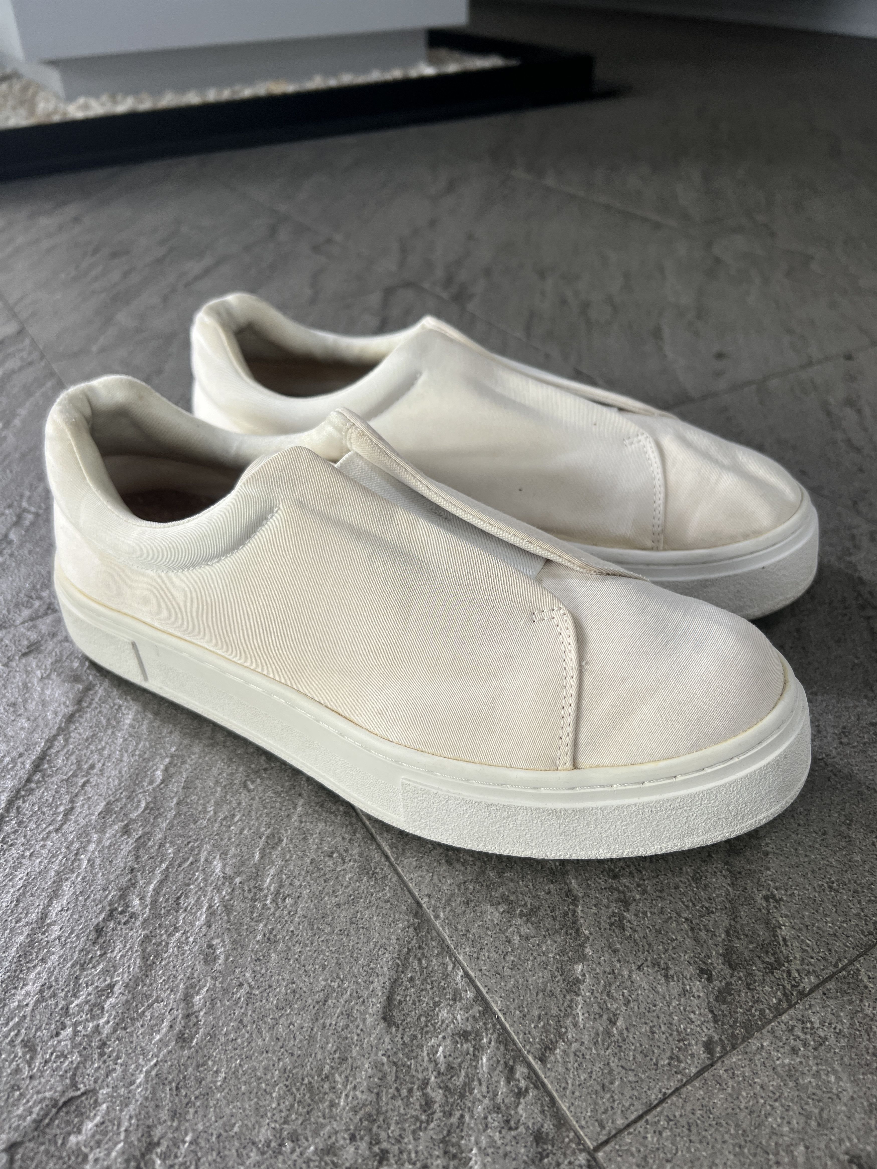Eytys Eytys Canvas Slip On Sneakers Cream EU43 US10 Size US 10 / EU 43 - 3 Thumbnail