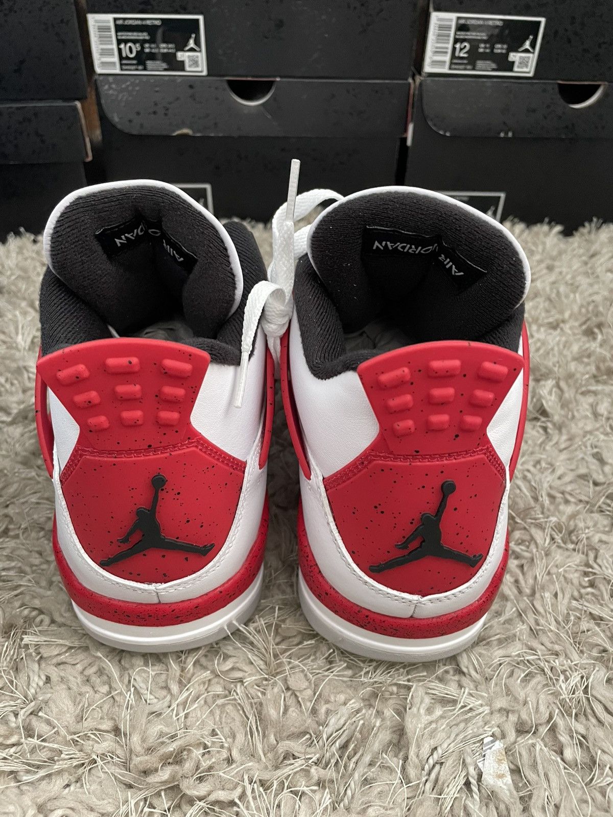 Jordan Brand Jordan 4 Red Cement Size US 9 / EU 42 - 6 Thumbnail