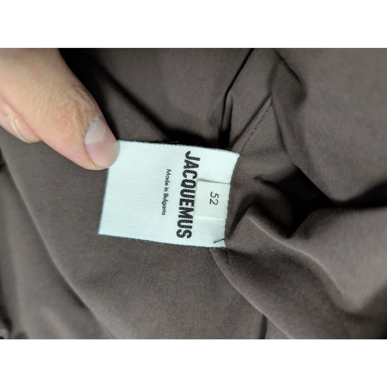 Jacquemus o1rshd1 'Le Gilet Carozzu' padded vest in dark brown Size US L / EU 52-54 / 3 - 20 Thumbnail