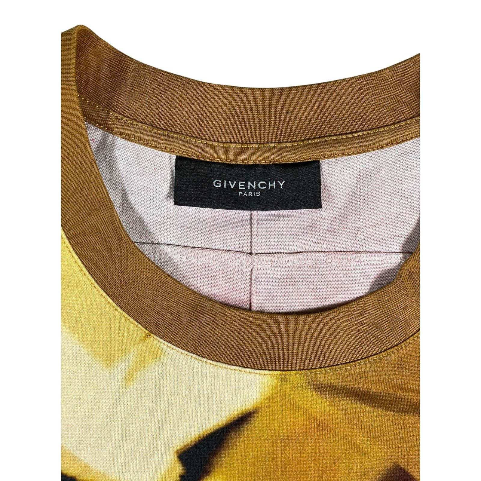 Givenchy Givenchy Multi Tie Dye Yellow Tee Size US M / EU 48-50 / 2 - 3 Thumbnail