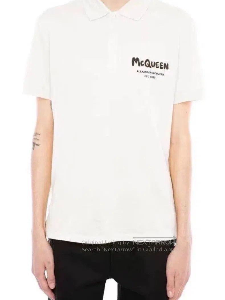 Alexander McQueen Alexander Mcqueen Polo short sleeves Size US S / EU 44-46 / 1 - 9 Thumbnail