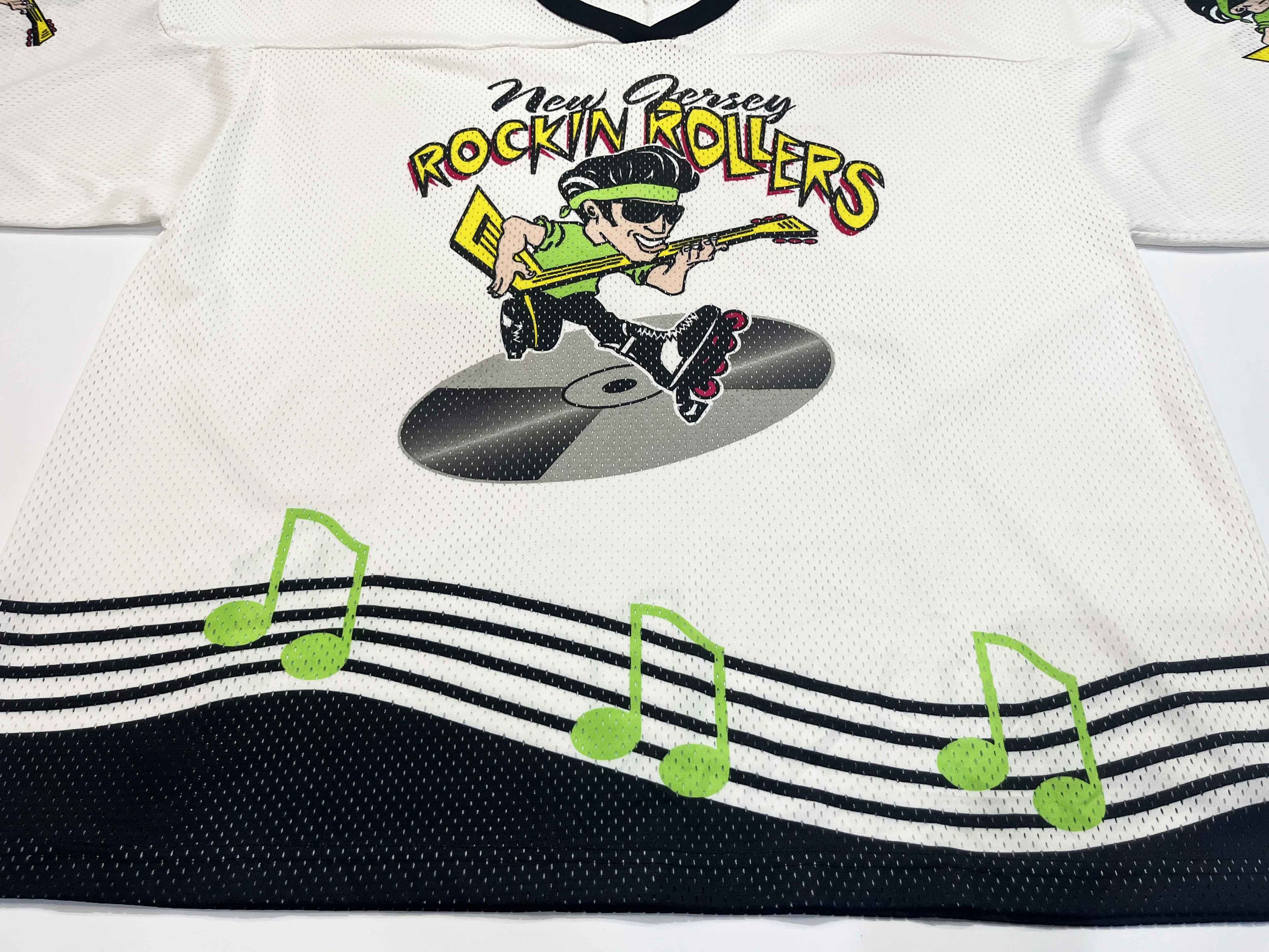 Ccm Vtg CCM New Jersey Rockin Rollers RHI Inline Hockey Jersey Size US XXL / EU 58 / 5 - 3 Thumbnail