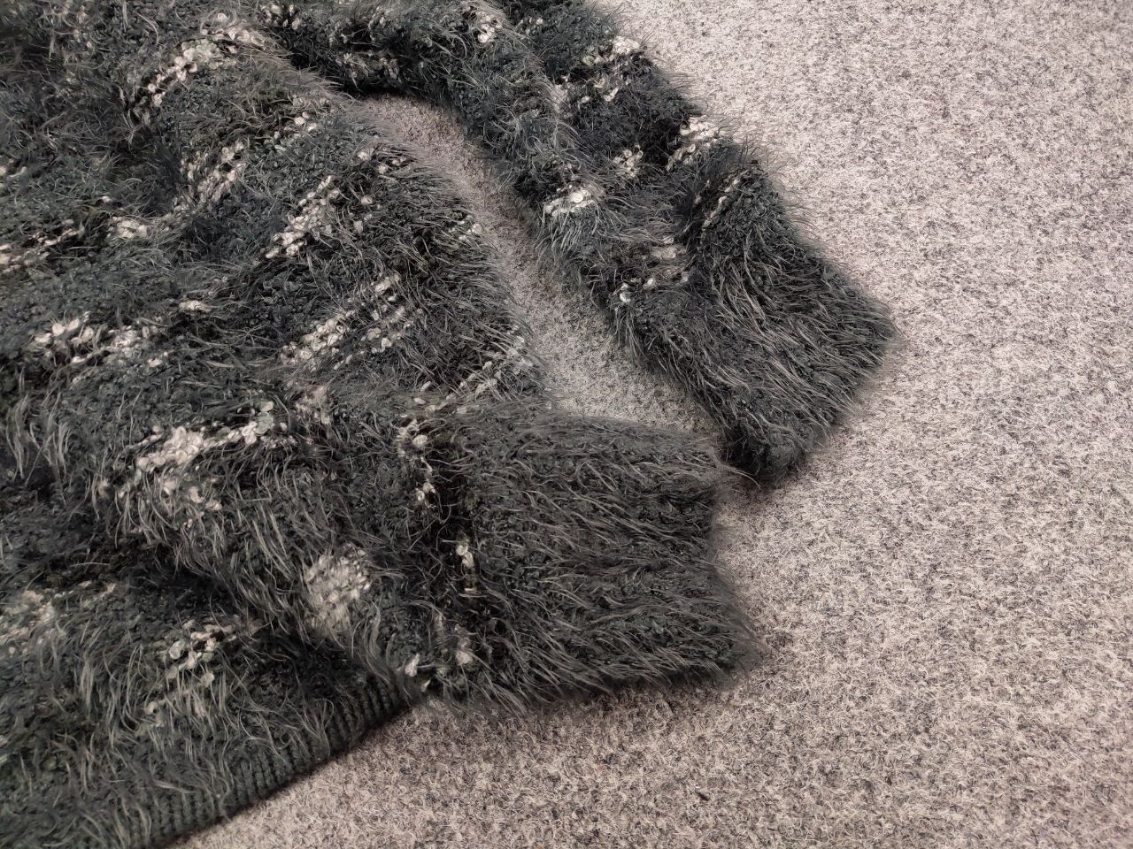 If Six Was Nine Fur Sweater Yohji Yamamoto Junya Watanabe Playboi Carti Styl Size US L / EU 52-54 / 3 - 14 Thumbnail