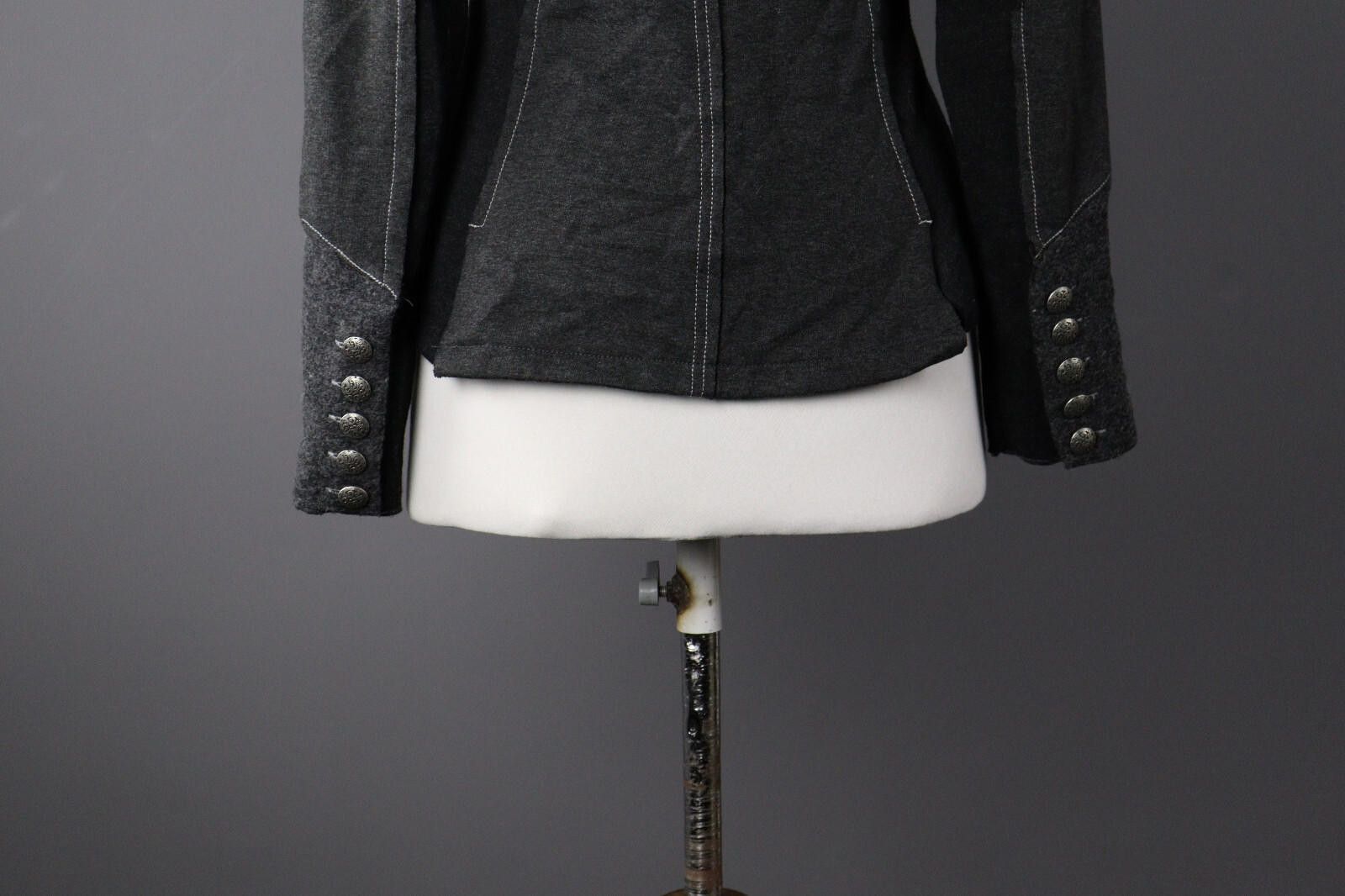 Designer Ladies Tredy Wool Designer Casual Duffle Coat Jacket Size 36 Size M / US 6-8 / IT 42-44 - 7 Thumbnail
