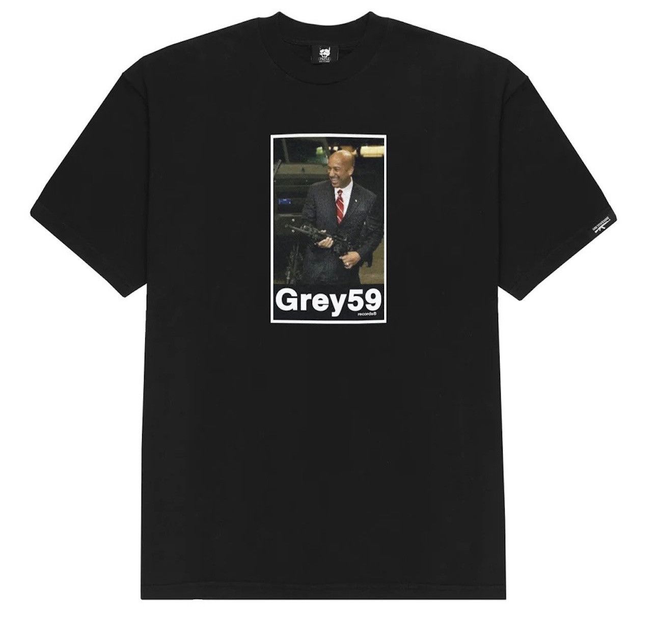 image of G59 Records Mayor T Shirt in Black, Men's (Size Large)