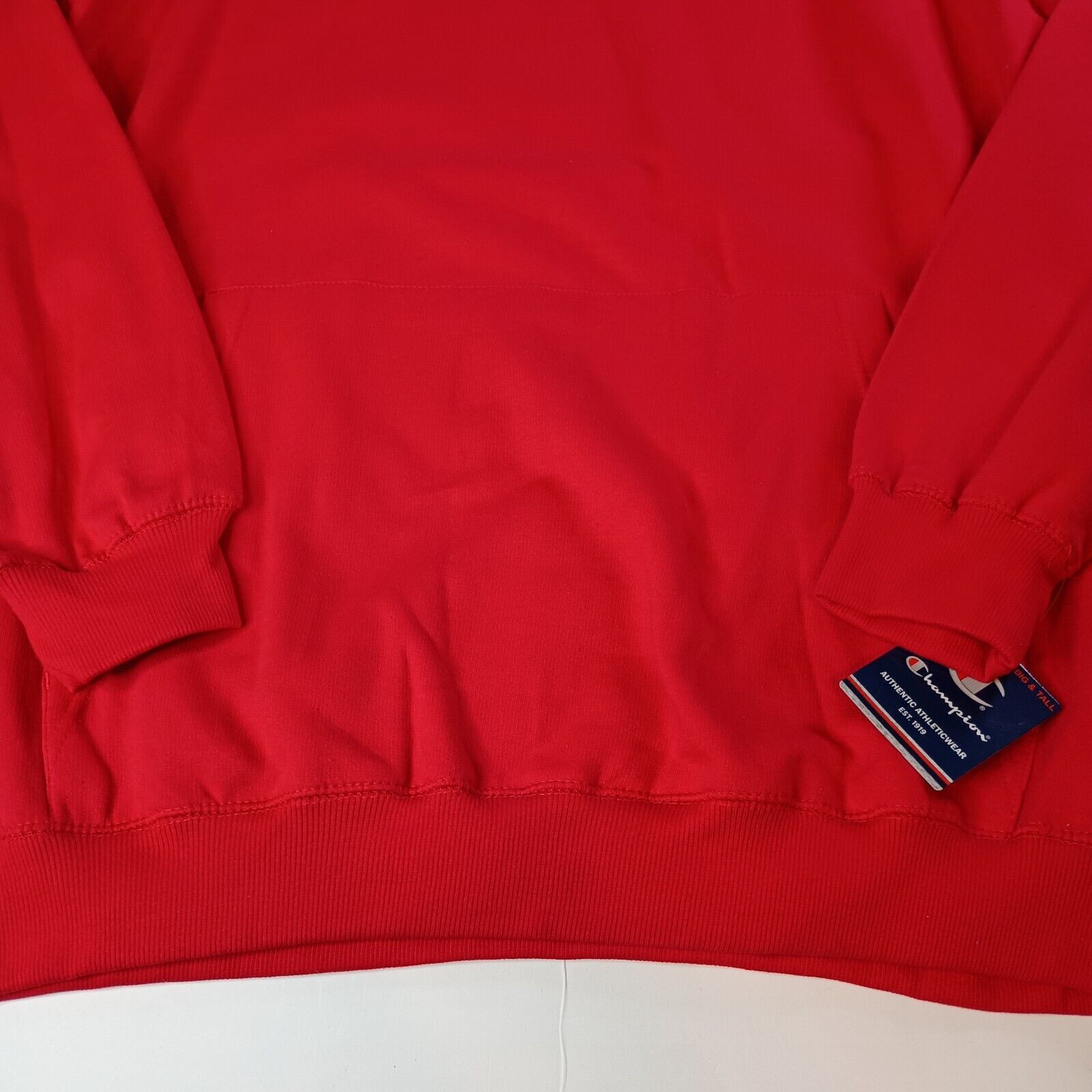 Champion Champion Hoodie Men XLT Red Kangaroo Pocket Hoodie Spell Out Size US XL / EU 56 / 4 - 2 Thumbnail