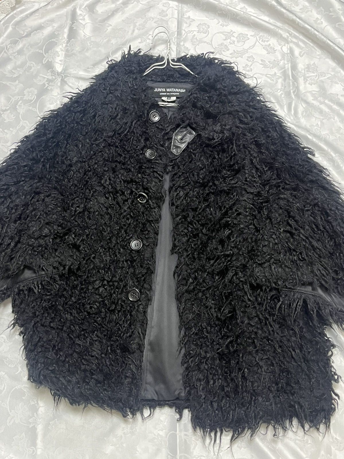 Comme des Garcons × Japanese Brand × Junya Watanabe JUNYA WATANABE FUR JACKET Size US XS / EU 42 / 0 - 1 Thumbnail
