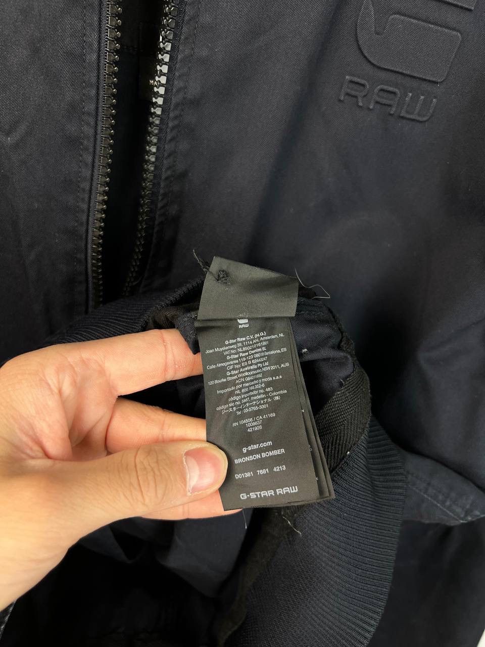 G-Star × Vintage G Star RAW Bronson Bomber jacket size L Size US L / EU 52-54 / 3 - 3 Thumbnail