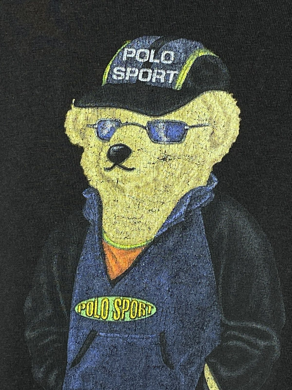 Polo Ralph Lauren × RRL Ralph Lauren × Vintage T-Shirt Polo Sport Bear OG Vintage Size US XL / EU 56 / 4 - 5 Thumbnail