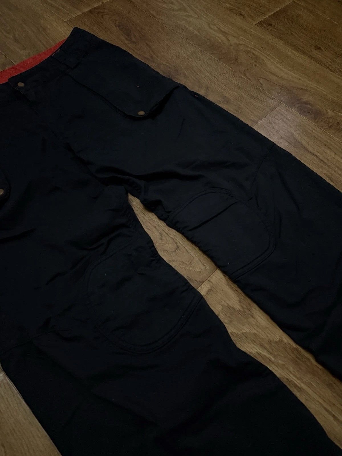 Nike Rare Nike Vintage Women`s Cargo Pants Embroidered Dragon Size 32" / US 10 / IT 46 - 8 Thumbnail