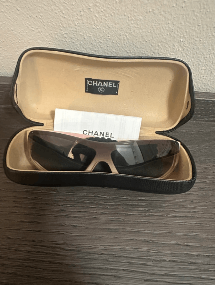Chanel × Vintage CHANEL Sunglasses 5072 Mask Visor Rimless Ski Shield 4033 Size ONE SIZE - 2 Thumbnail