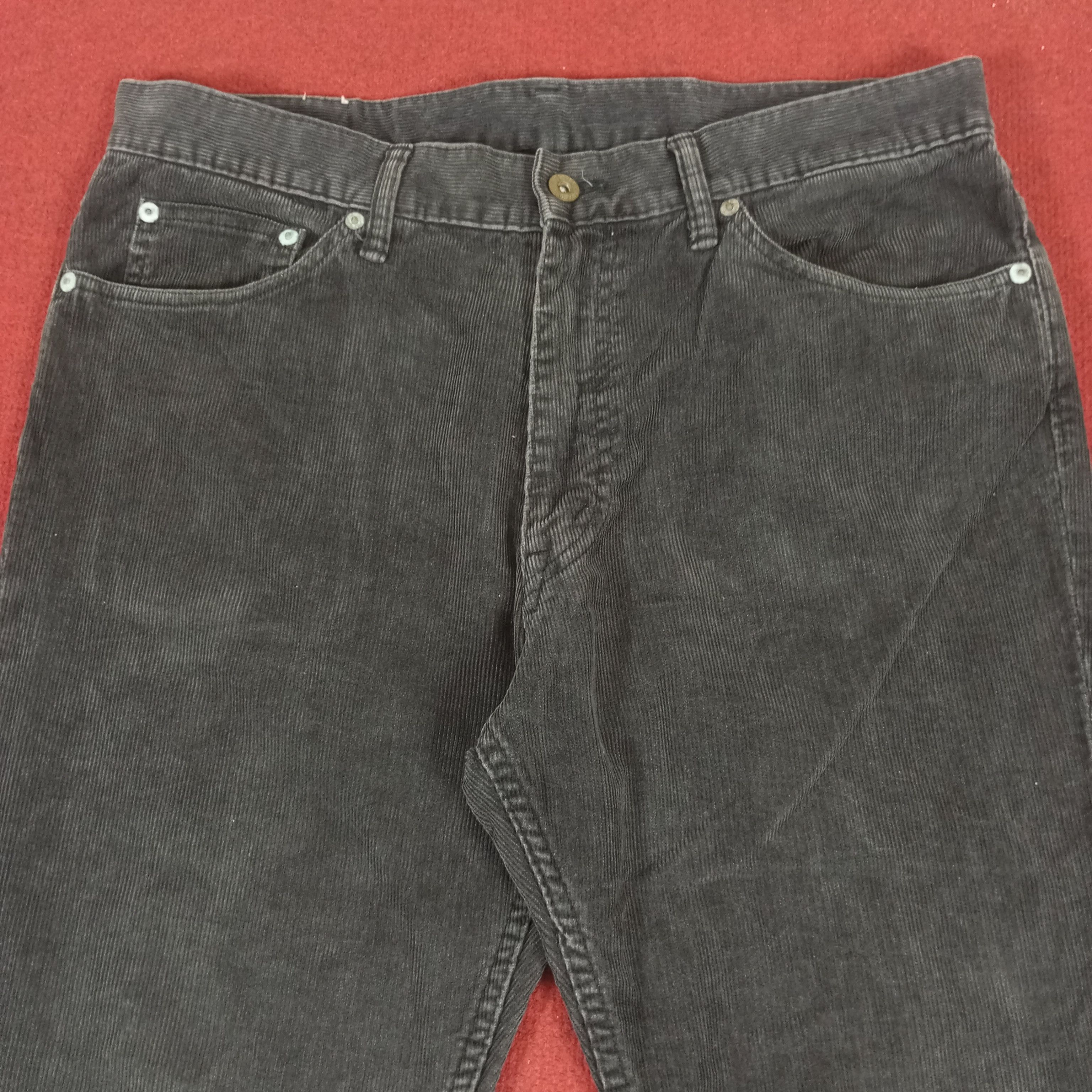 Swagger × Vintage Swagger Skulls Design Rock Punk Style Corduroy Pants Size US 34 / EU 50 - 5 Thumbnail